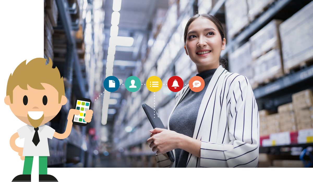 MItarbeiter-App für den Handel