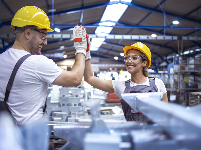 LOLYO intranet mobile d'entreprise, secteur industrie