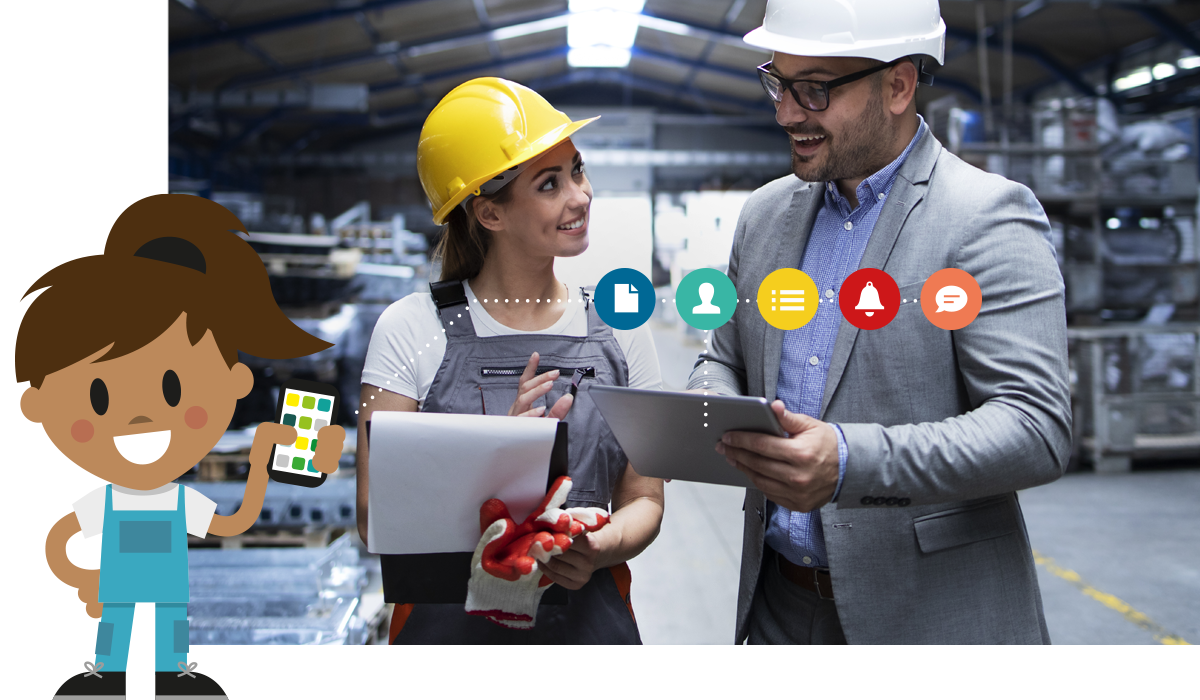 Mobiles Social Intranet für die Industrie