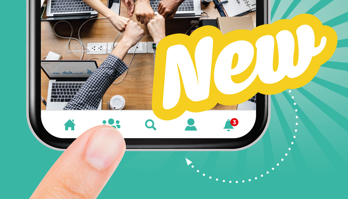 lolyo intranet mobile d'entreprise - barre de navigation 