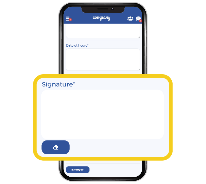Signature en ligne des formulaires