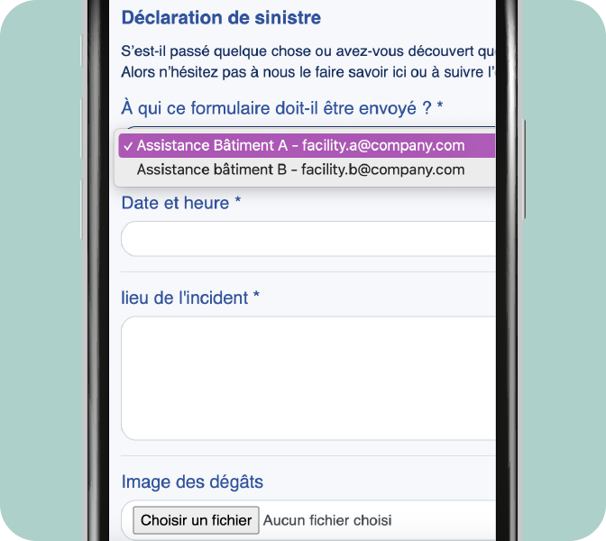 LOLYO réseau social d'entreprise - formulaires dynamiques