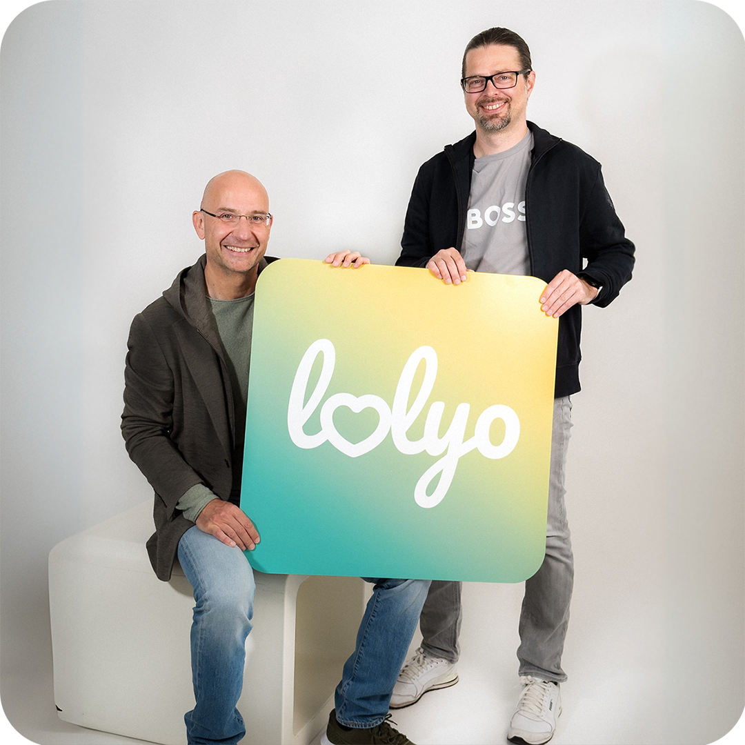 LOLYO réseau social d'entreprise : chefs d'entreprise - ceo Thomas Moerth, cto Martin Guess