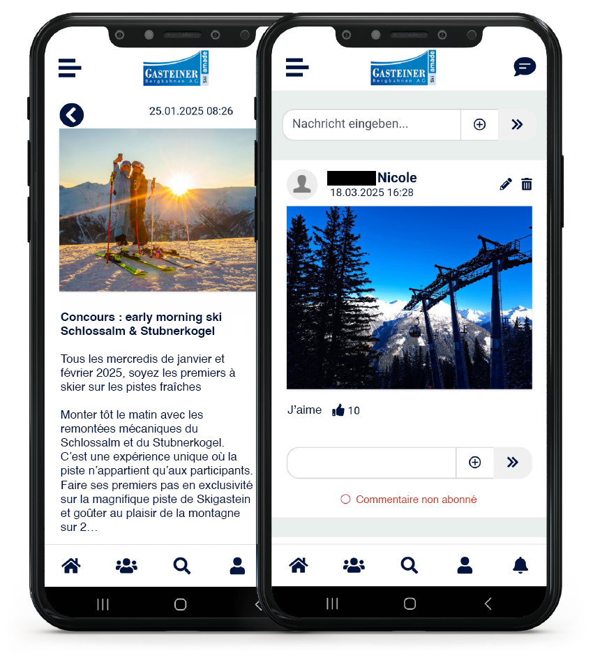 LOLYO réseau social d'entreprise - jeux concours et fil d'actualité Gastein 