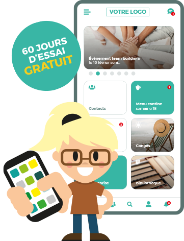 Testez la version complète du réseau social d'entreprise LOLYO outil de communication interne - abonnement test gratuit