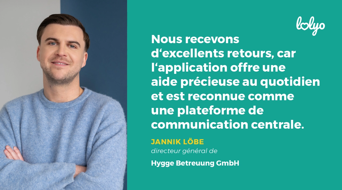 Réseau social d'entreprise en tant que soutien au quotidien pour la communication interne "Nous recevons d'excellents retours, car l'application offre une aide précieuse au quotidien et est reconnue commue une plateforme de communication centrale." Jannik Löbe