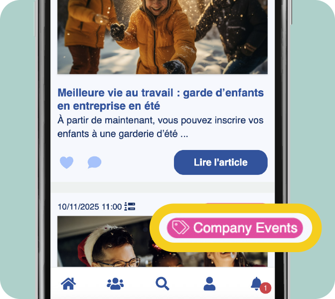 Réseau social d'entreprise, nouvelle fonctionnalité - filtrer le contenu via les tags